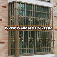 2017 High Quality Security Window,Wrought Iron Window Grill Design